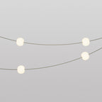 Lichterkette mit 4 Lichtpunkten für den Außenbereich IP67 Olivgrün - Marina4 Cherry – Ansicht 8