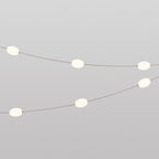 Lichterkette mit 6 Lichtpunkten für den Außenbereich IP67 Desert Brown - Marina6