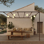 Lichterkette 6 Lichtpunkte für Außenbereich IP67 Desert Brown - Marina6 Cherry – Ansicht 11