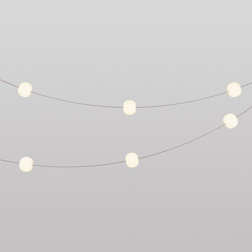 Lichterkette 6 Lichtpunkte für Außenbereich IP67 Desert Brown - Marina6 Cherry – Ansicht 9