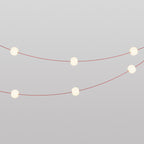 Lichterkette 6 Lichtpunkte für außen IP67 Rot Seestern Marina - Marina6 Cherry – Ansicht 9