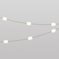 Lichterkette mit 6 Außenlampen IP67 Olivgrün – Marina6