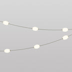 Lichterkette mit 6 Außenlampen IP67 Olivgrün – Marina6