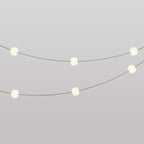 Lichterkette 6 Lichtpunkte für Außenbereich IP67 Olivgrün - Marina6 Cherry – Ansicht 9