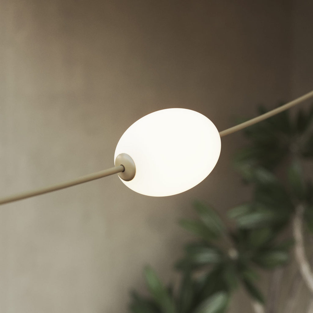 Netz-Lichterkette für den Außenbereich, 7 Lichtpunkte, IP67 Olivgrün - Marina GRID – Ansicht 6