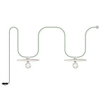 Modulair Lichterkette Outdoor IP65 tragbar mit 2 Schirmen – Weiß
