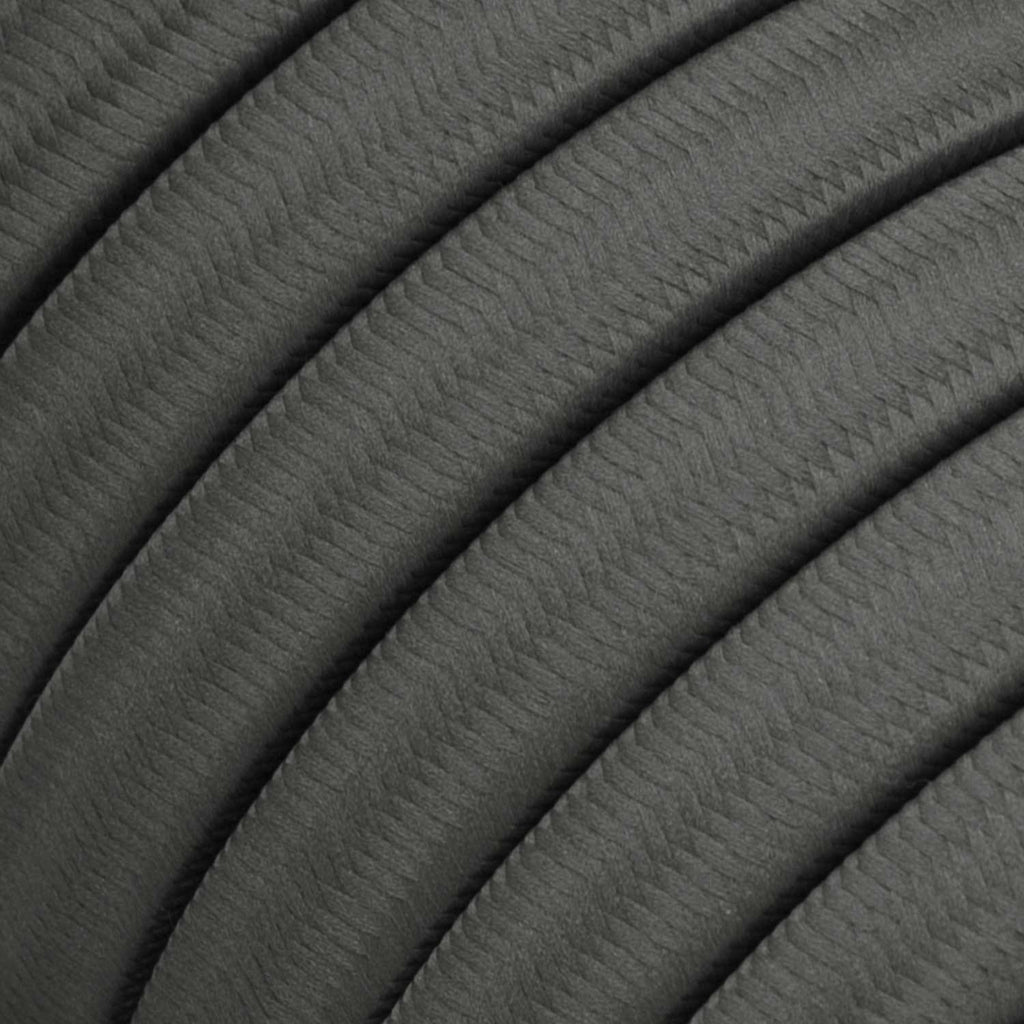 Girlande System Lumet 7,5 m mit Textilkabel CM03, 5 Lampenfassungen, Haken und Stecker in Schwarz – Ansicht 3