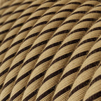 Farbkabel aus Baumwolle und Jute Tabak Vertigo – Ansicht 2