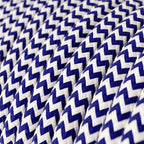 Farbkabel für Beleuchtung Classic Blue und Optisch Weiß ZigZag – Ansicht 2