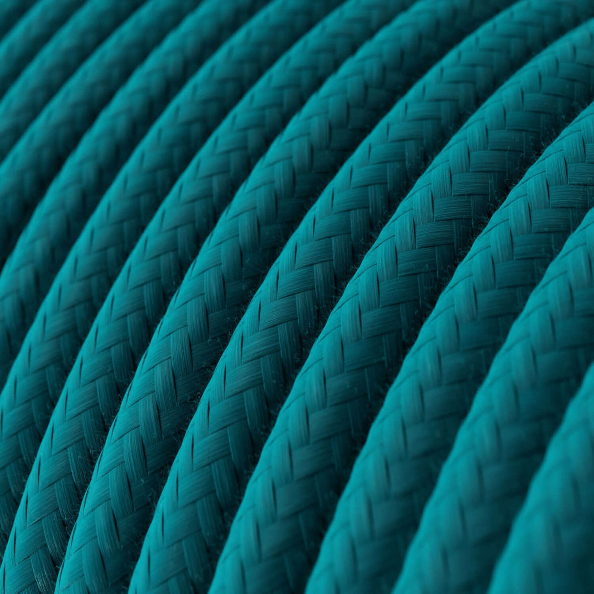 Baumwoll-Elektrokabel Cerulean – Ansicht 2