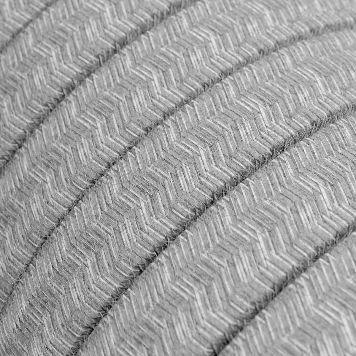 Elektrikkabel für Kettenpendelleitung, ummantelt mit natürlichem Leinen in Grau CN02 - UV-beständig