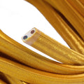 Lichterkettendraht, ummantelt mit Goldfadenstoff CM05 – Ansicht 2