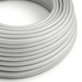 Textilkabel Silber