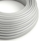 Textilkabel Silber