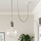 Kabel in Baumwolle Azzurro Foschia – Ansicht 4
