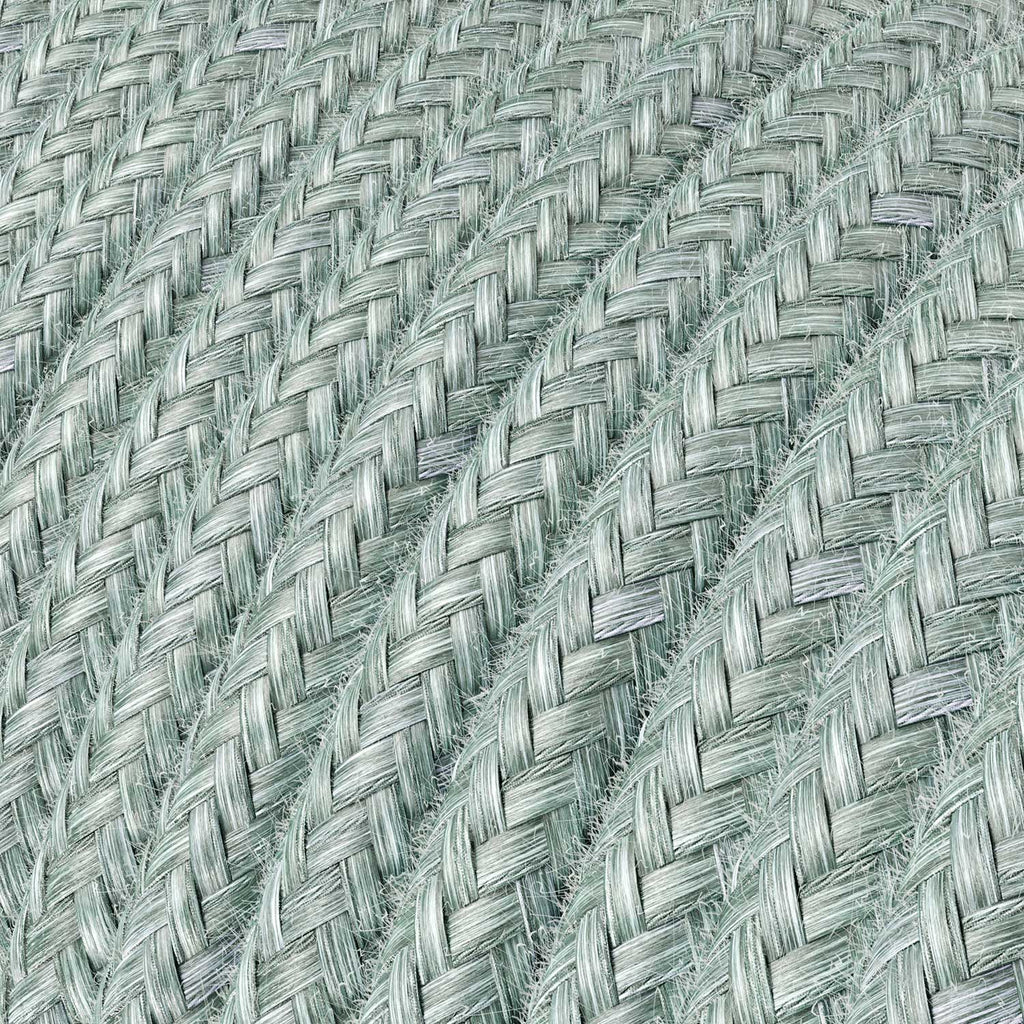 Kabel in Baumwolle Azzurro Foschia – Ansicht 2