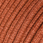 Leuchtkabel aus Jute – Orange-Ton (Arancione Argilla) – Ansicht 2