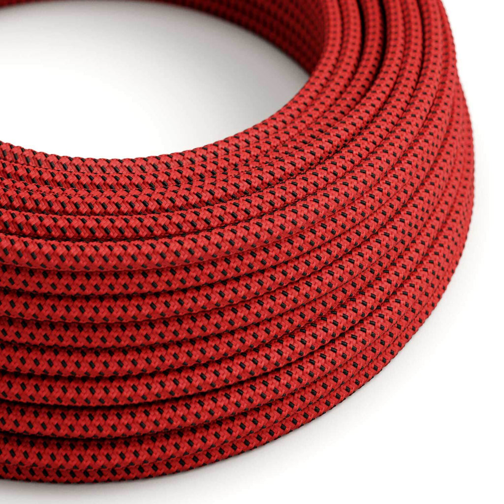 Leitung für Beleuchtung, glänzend ummantelt, Red Devil 3D