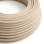 Kabel für Beleuchtung Altrosa und Beige Losanga