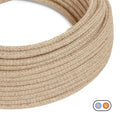 Flachkabel ummantelt mit Naturjute – Ansicht 2