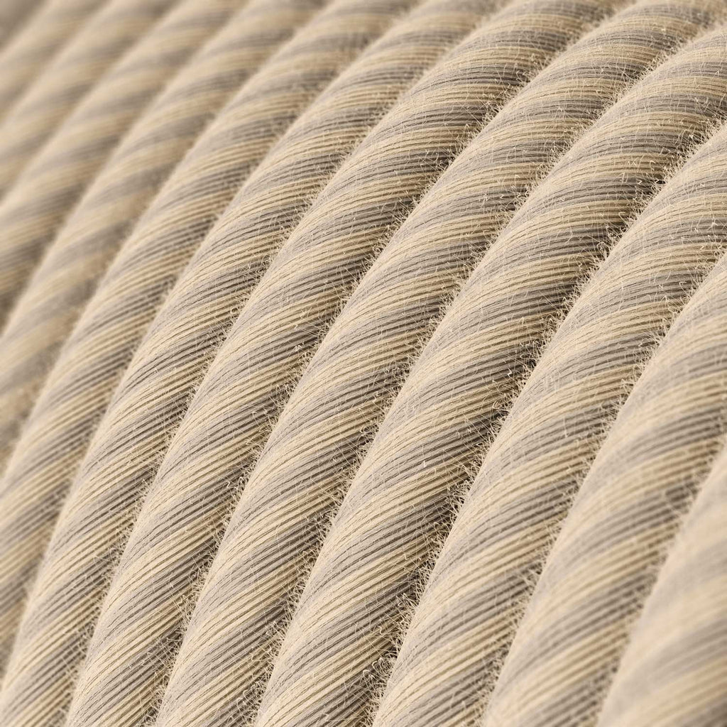 Textilkabel aus Baumwolle und Leinen Paglia Vertigo – Ansicht 2