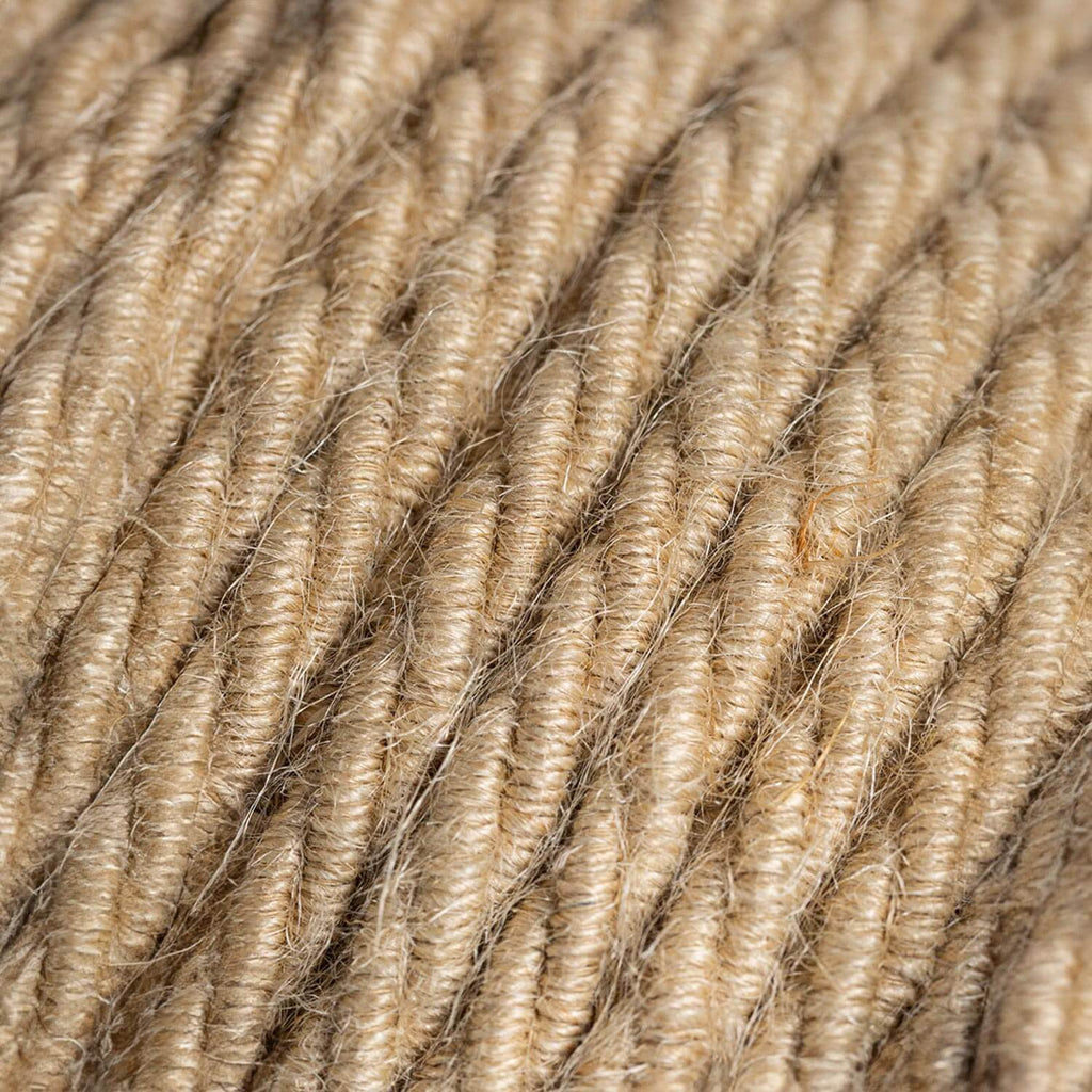 Textilkabel Naturjute – Ansicht 2