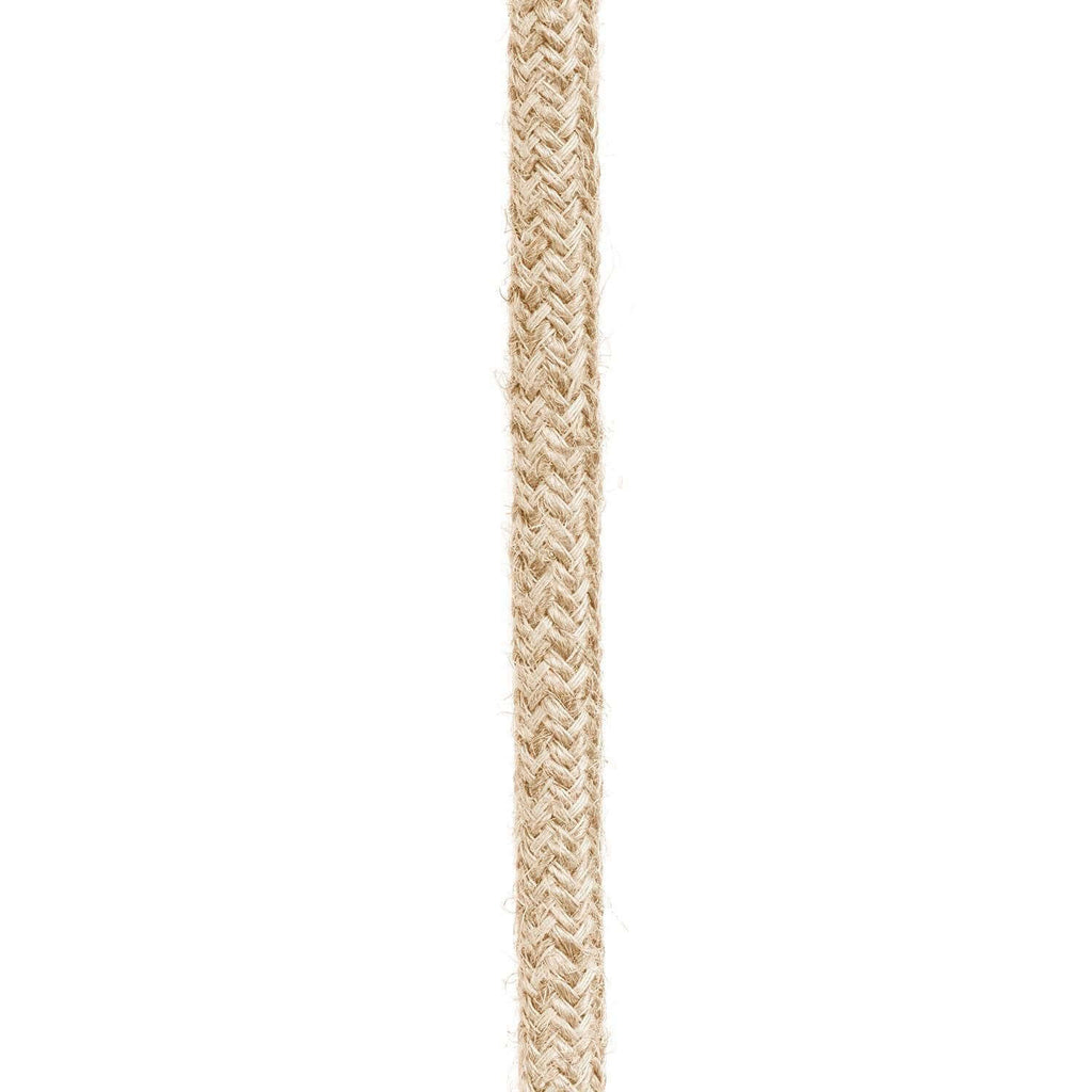 Neutrales Jute-Textilkabel – Ansicht 5