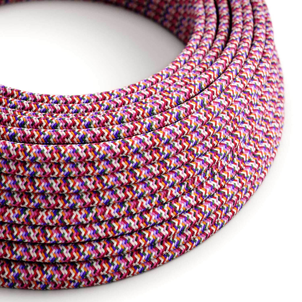 Textilkabel für Beleuchtung Pixel Palette Fuchsia