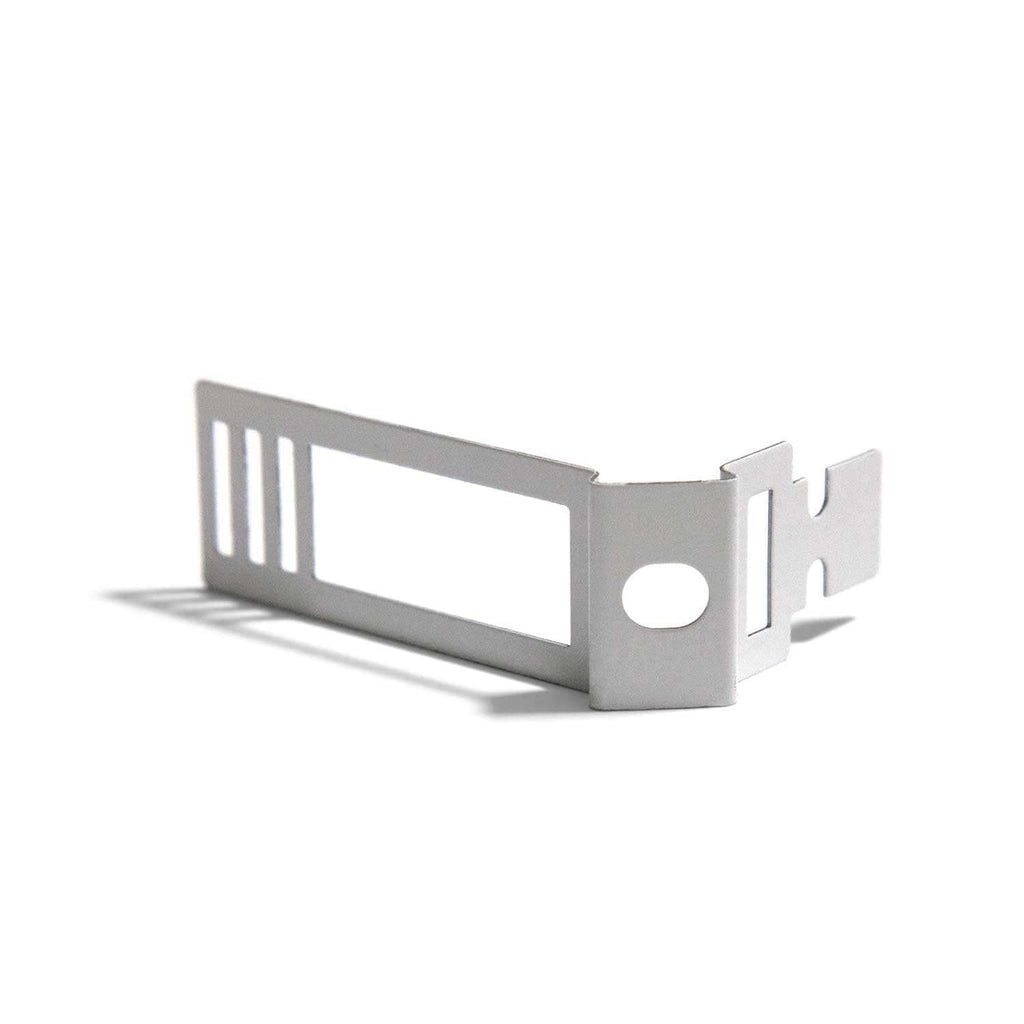 Clip Metallrohrschelle in Weiß für Creative-Tube