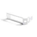 Metall-Kabelclip für 24 mm dicke Leitungen – Weiß