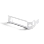 Metall-Kabelclip für 24 mm dicke Leitungen – Weiß