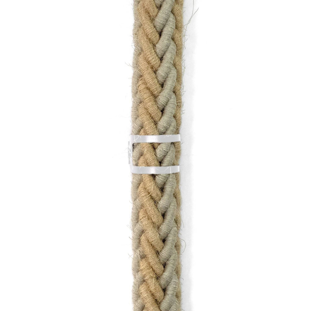 Metall-Kabelclip für 24 mm dicke Leitungen – Weiß – Ansicht 2