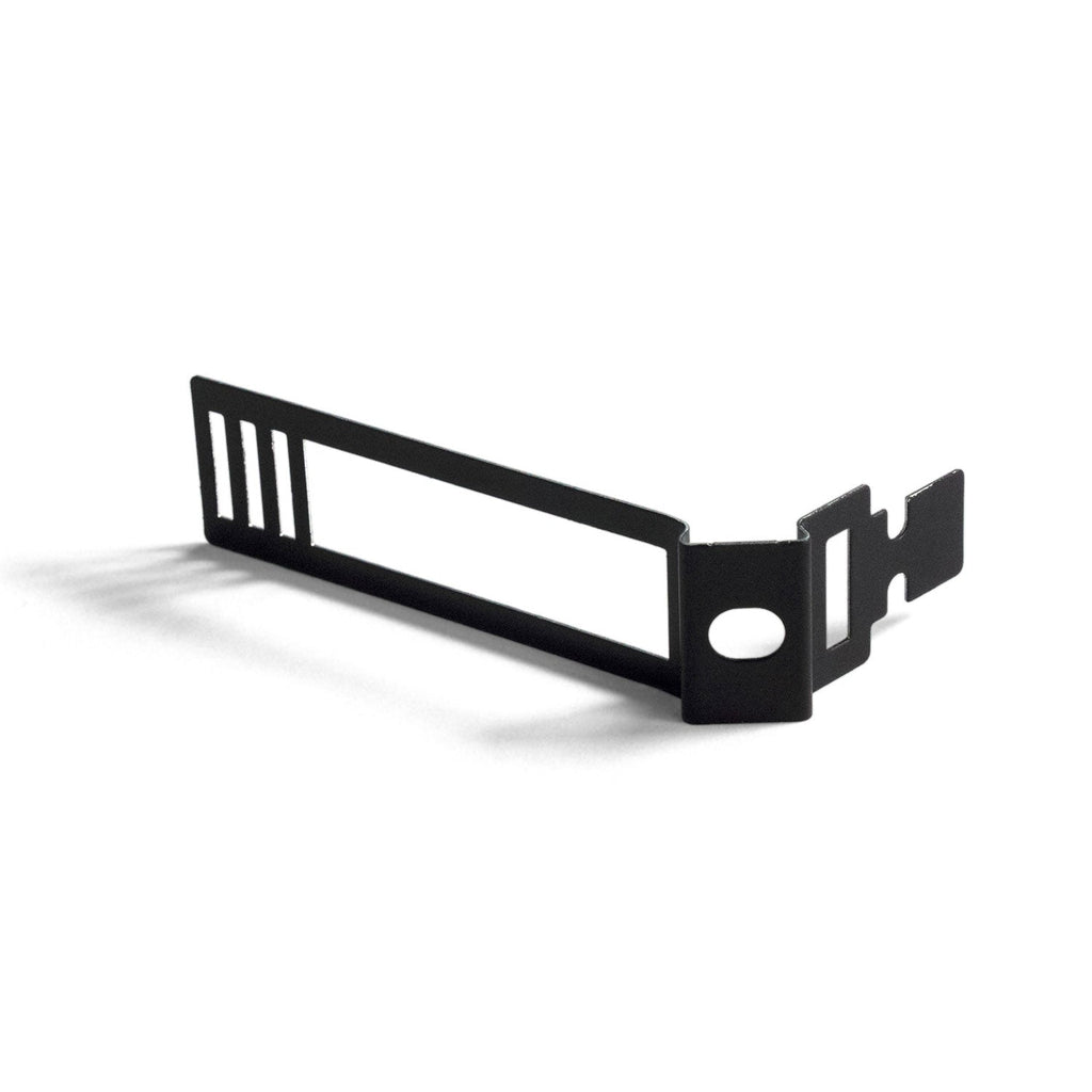 Metall-Kabelhalter-Clip für 24 mm Kordel – Schwarz
