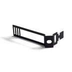Metall-Kabelhalter-Clip für 24 mm Kordel – Schwarz