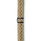 Metall-Kabelhalter-Clip für 24 mm Kordel – Schwarz – Ansicht 2