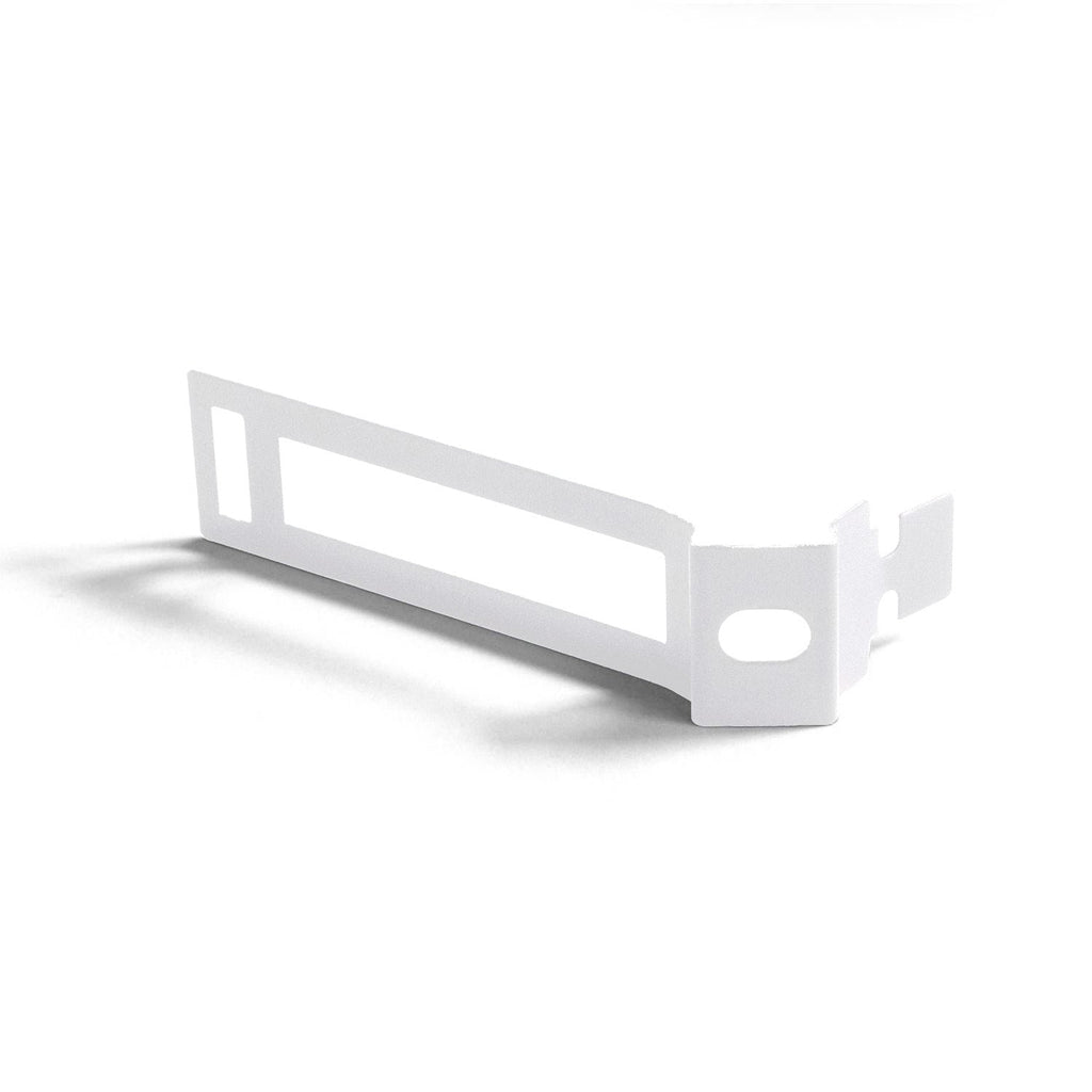 Kabelclip aus Metall für 30 mm starke Seilkordeln – Weiß