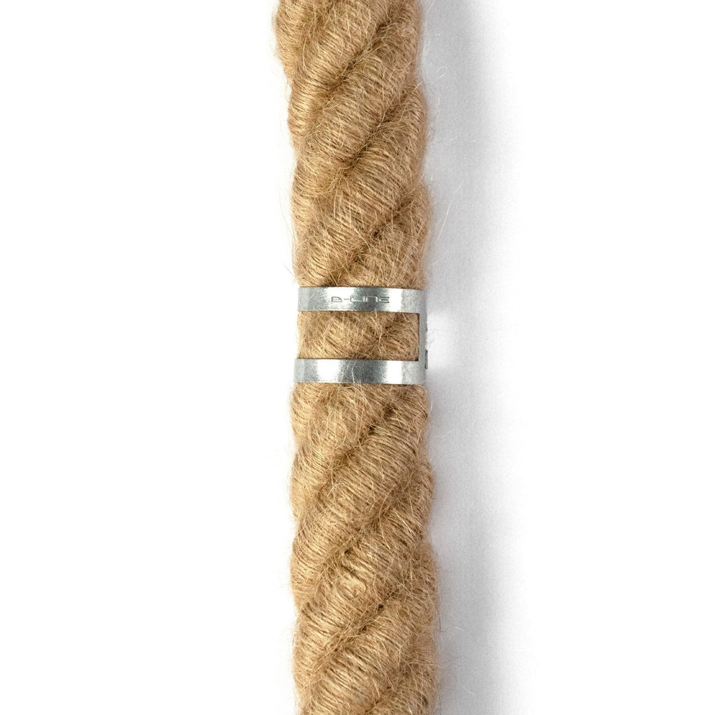 Kabelschellen-Clip aus Metall für 30 mm Kordeln – Zink – Ansicht 2