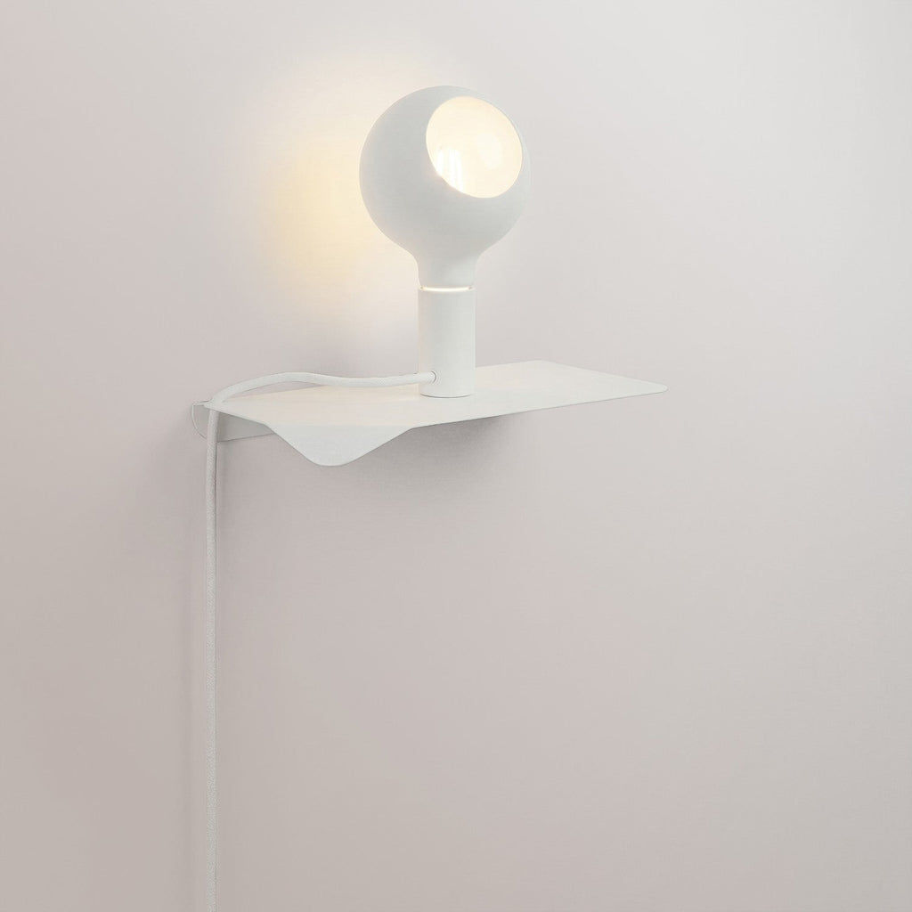 Combo Camo – Lampe mit Regal – Weiß