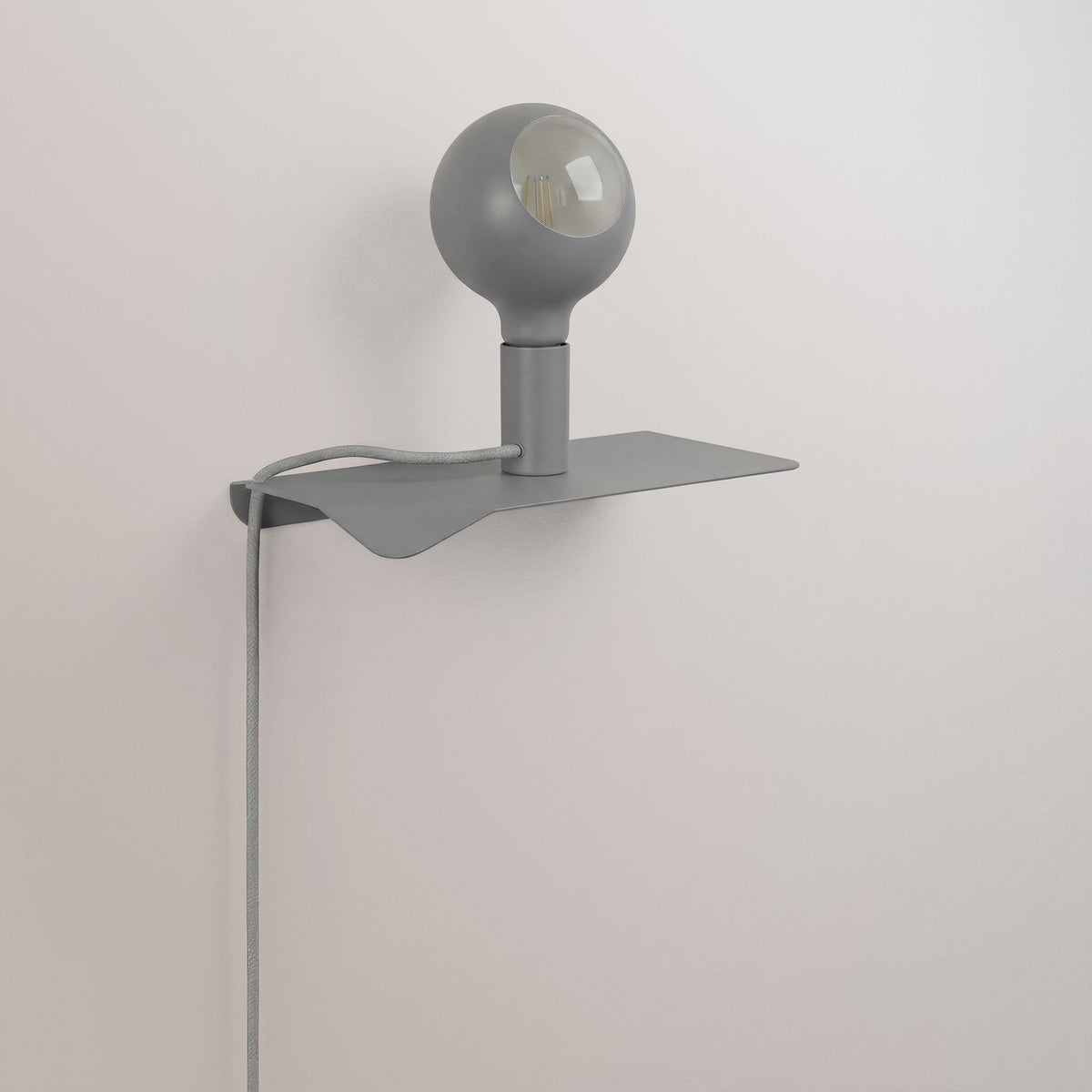 Combo Camo – Lampe mit Regal – Grau – Ansicht 3