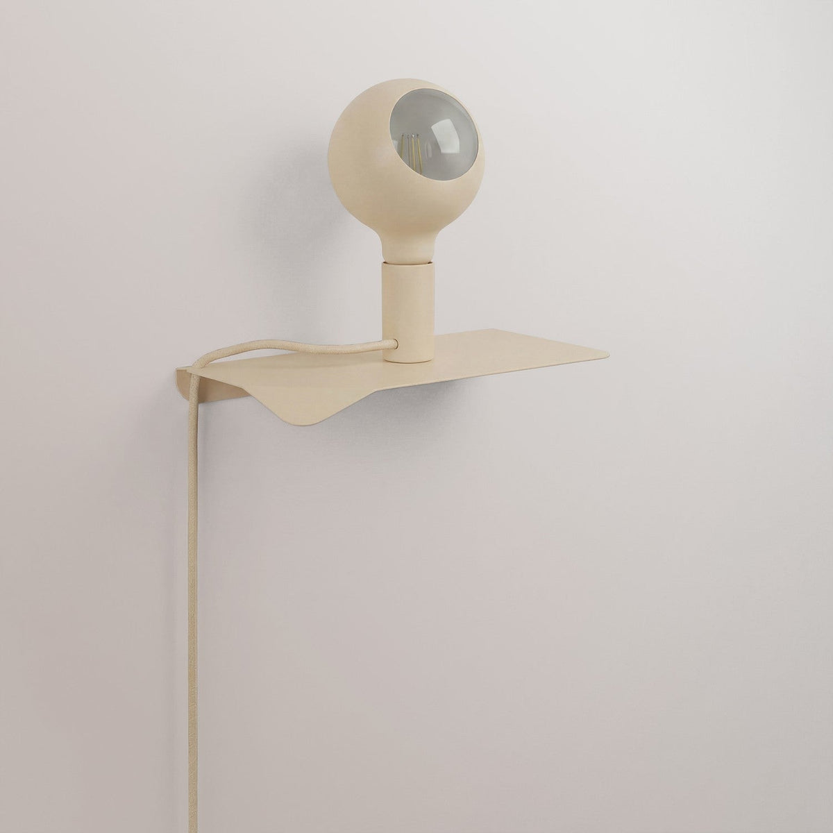 Combo Camo – Lampe mit Regal – Creme – Ansicht 3