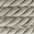 3x0,75 Elektrokordel ummantelt mit naturbelassenem Leinen