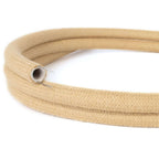 Creative-Tube, Durchmesser 20 mm, RN06 Jute-Stoffummantelung, textilummantelte Kabelkanäle, formbar