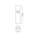Universaldimmer mit Druckknopf für Glühlampen und dimmbare LED-Lampen – Transparent – Ansicht 5