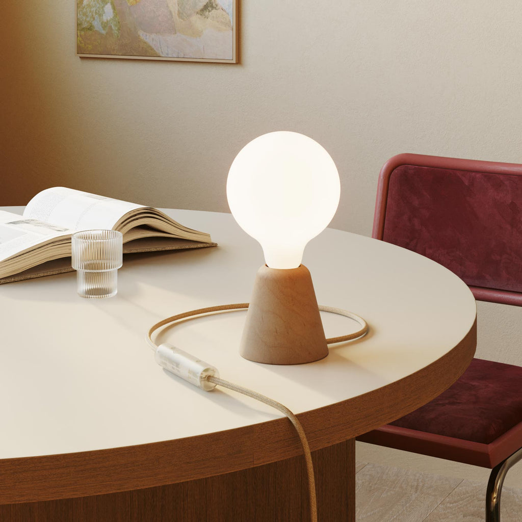Universaldimmer mit Druckknopf für Glühlampen und dimmbare LED-Lampen – Transparent – Ansicht 4