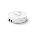 Universaler, runder Dimmer mit Taste und Erdungsklemme – Weiß