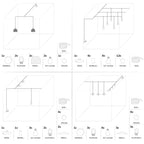 Eiva-2 – Außenfassung mit Doppelausgang IP65, E27-Fassung für Modulair-System – Schwarz – Ansicht 6