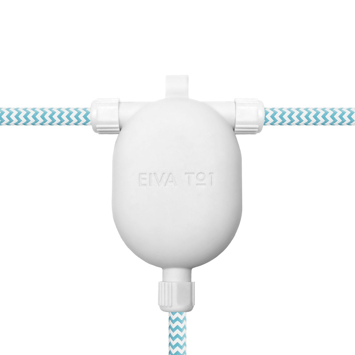 EIVA-3 3-Wege-Verbindung IP65 für Außenbereich - Modulair-System - Weiß