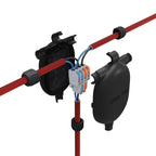 EIVA-3 3-Wege-Verbindungsstück IP65 für den Außenbereich – Modulair-System – Schwarz – Ansicht 6