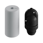 EIVA ELEGANT, Lampenfassungs-Kit für den Außenbereich E27 IP65 aus Silikon für das Modulairsystem - Eisgrau – Ansicht 6