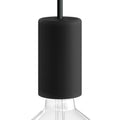EIVA ELEGANT, Lampenfassungs-Kit für Außenbereich E27 IP65 aus Silikon für Modulair-System – Schwarz